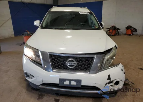 2016 Nissan Pathfinder S из США, поврежденный, VIN 5N1AR2MNXGC637686